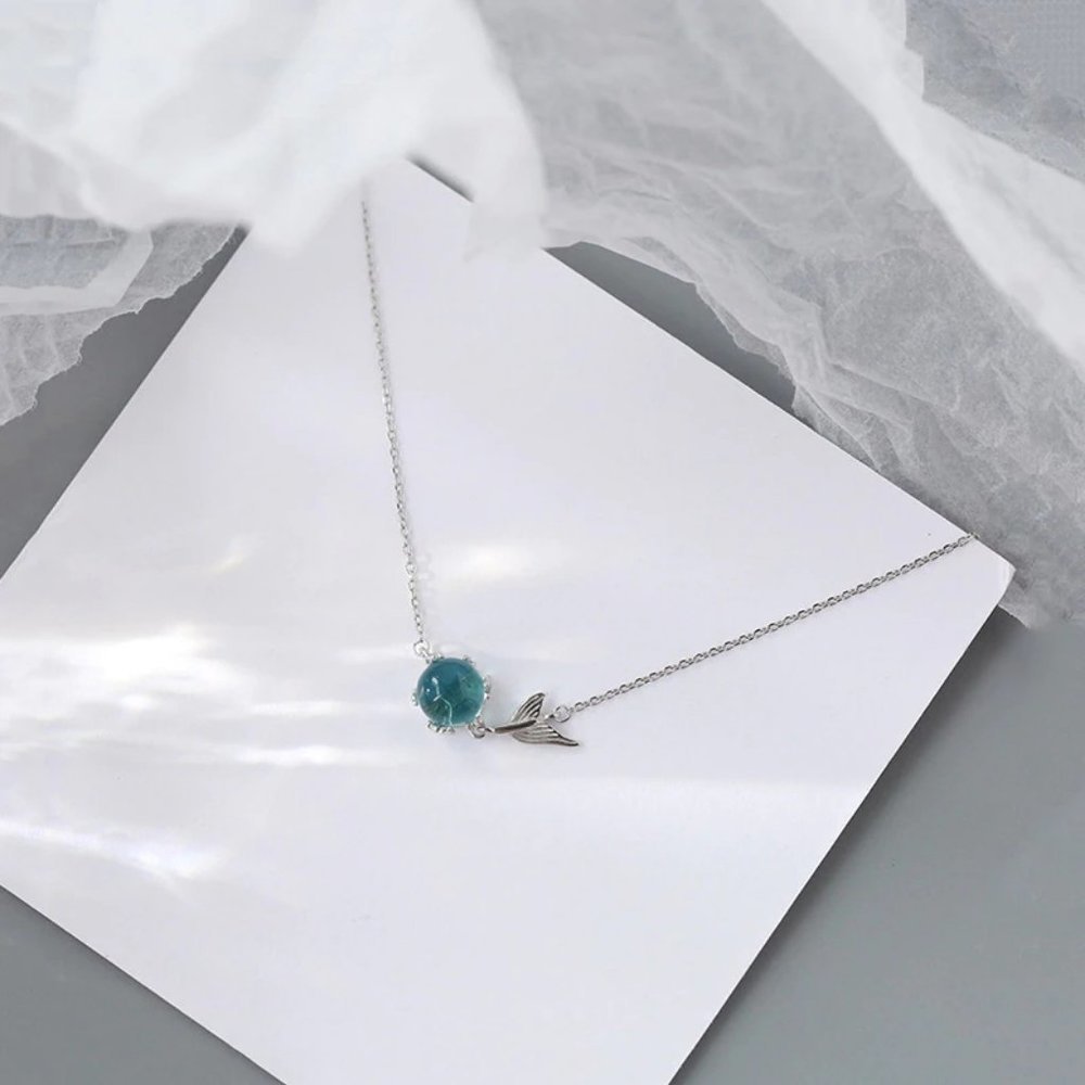 NEW 925 Sterling Silver Crystal Mermaid Bracelet - Picture 9 of 11